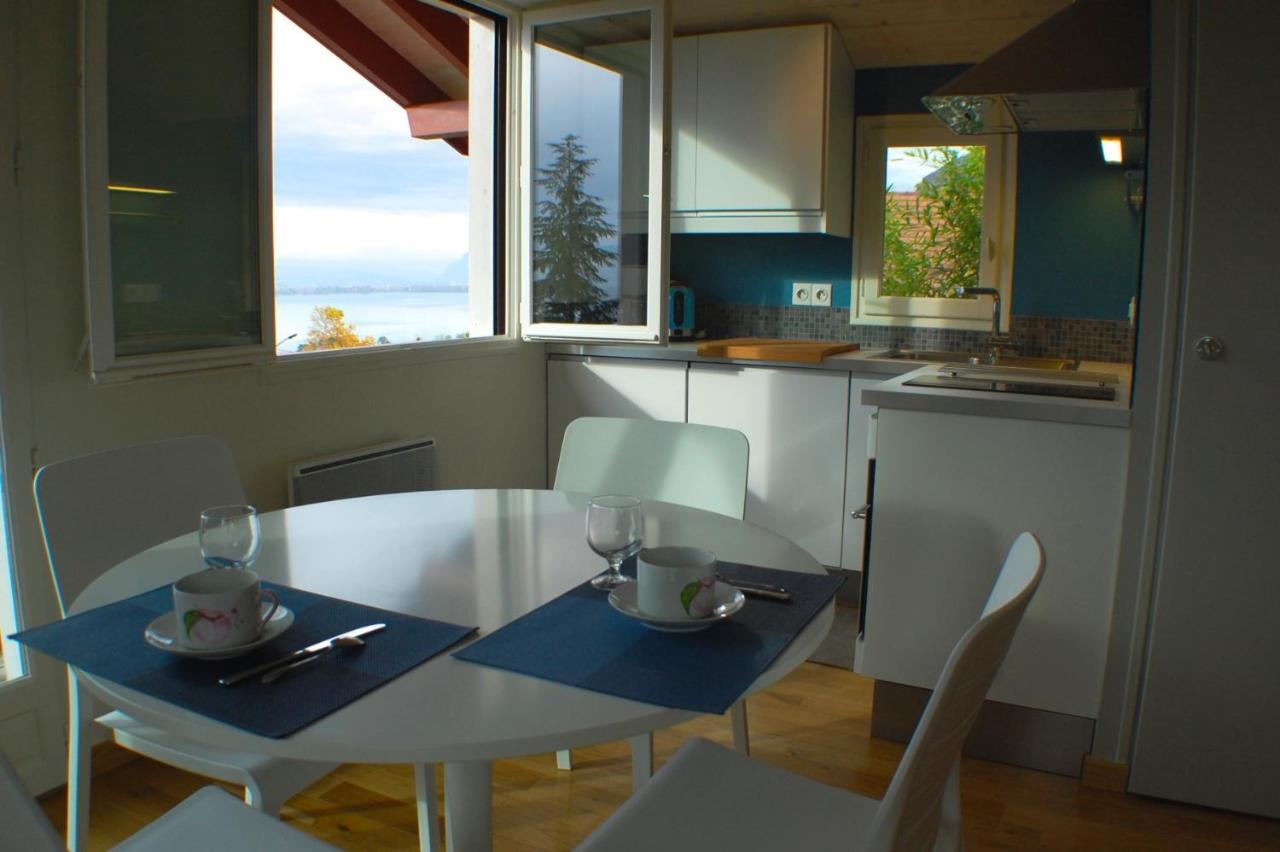 Le Cottage De Veyrier, Tres Jolie Vue Lac - Lla Selections By Location Lac Annecy Buitenkant foto